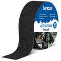 Anti Slip Tape 2 in x 60 ft, 80 Grit Non Skid Grip for Stairs