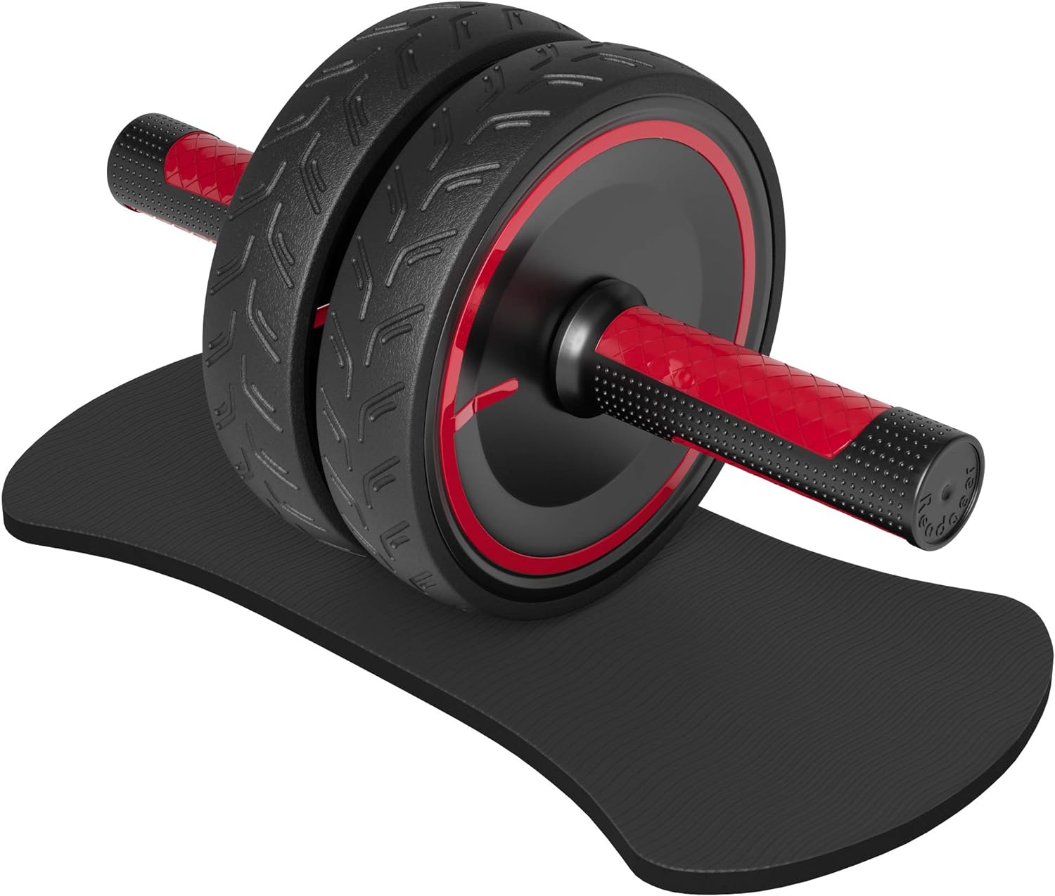 Ab Roller Wheel, Heavy Duty Workout Equipment for Home Gym, Professional Metal Handle with Rubber Surface Abdominal