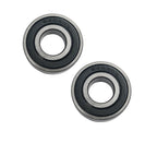 6203 Bearing 6203-2RS deep Groove Ball Bearing Double Rubber Sealed Bearing 17X40X12mm (2-pcs)