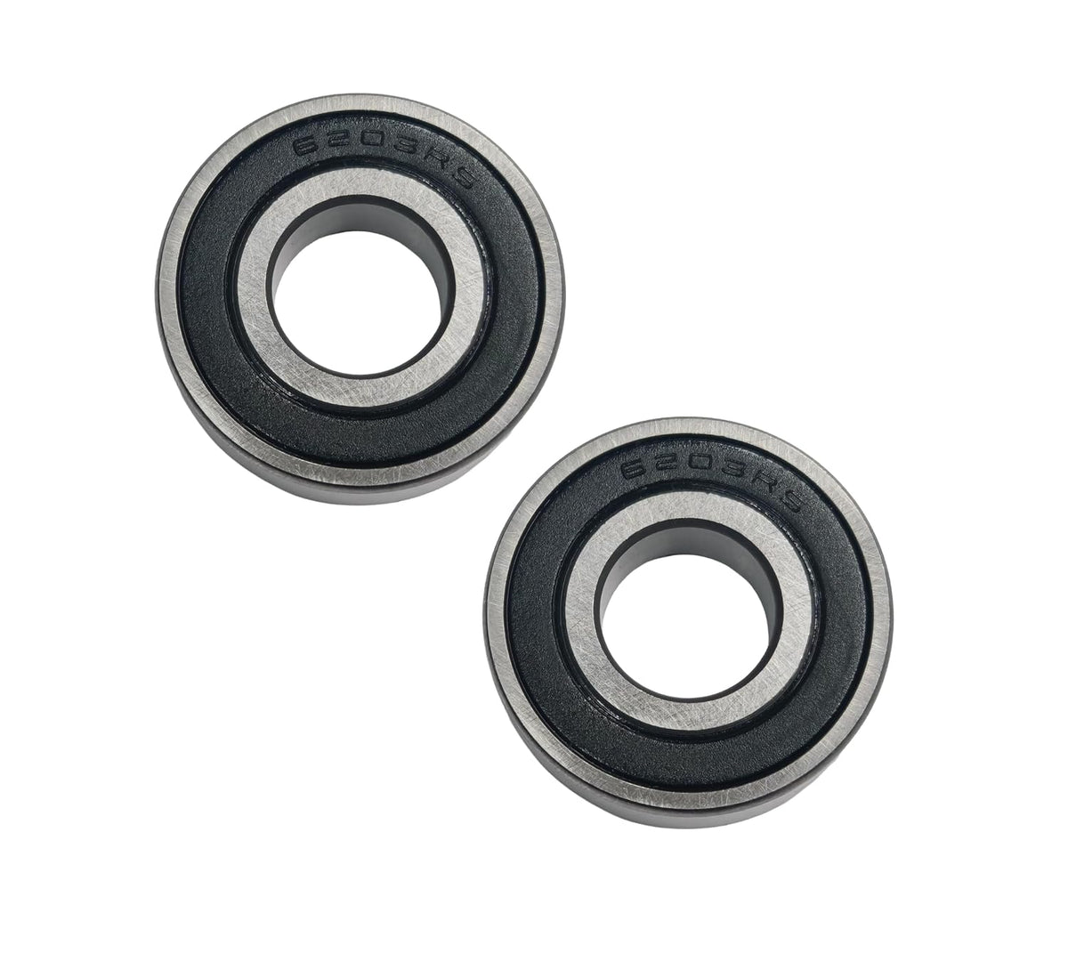 6203 Bearing 6203-2RS deep Groove Ball Bearing Double Rubber Sealed Bearing 17X40X12mm (2-pcs)