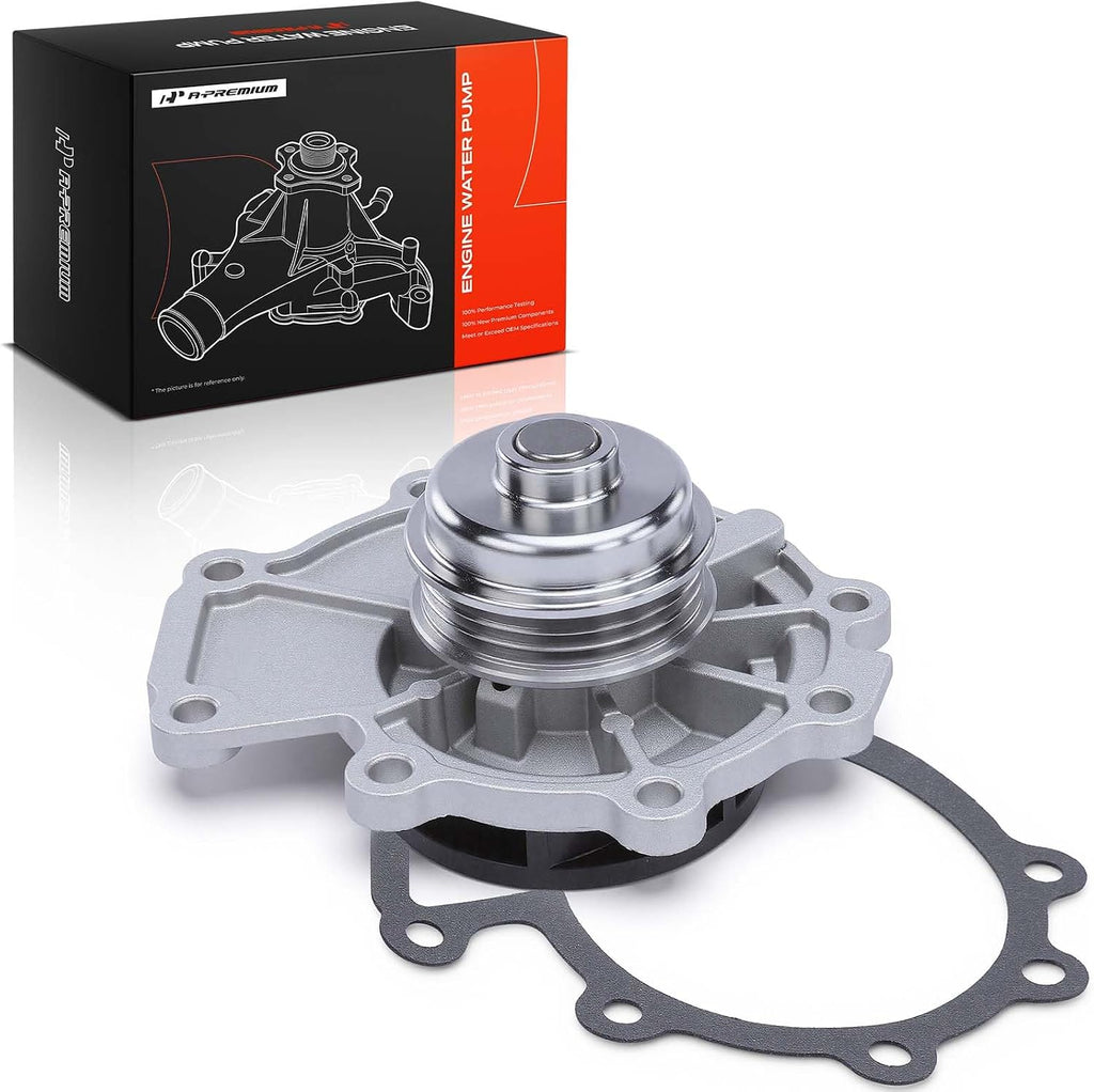 A-Premium Engine Water Pump (3.0L) Compatible with Ford, Mazda, Mercury
