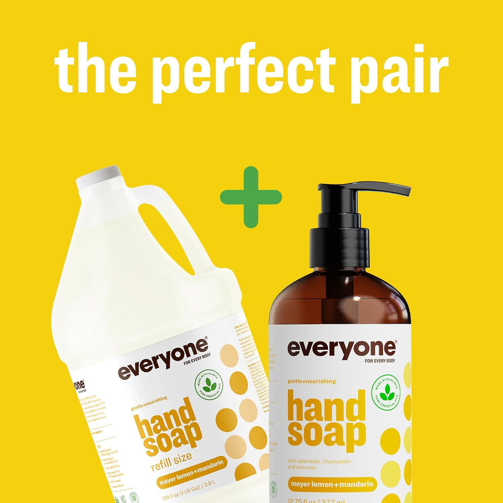 Everyone Liquid Hand Soap Refill, Meyer Lemon Mandarin, 32 oz 2-Pack