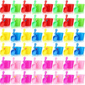 96 Pcs Beach Sand Buckets and Shovels 6.1'' Beach Bucket with Shovel Bulk Pails and Shovel Set Beaches Sand Toy Kit
