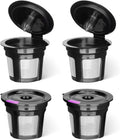 Reusable K Cup Coffee Filters for Keurig, 4 Pack | Fits K-Classic, K-Compact, K-Duo, K-Latte, K-Select, Keurig 1.0 &