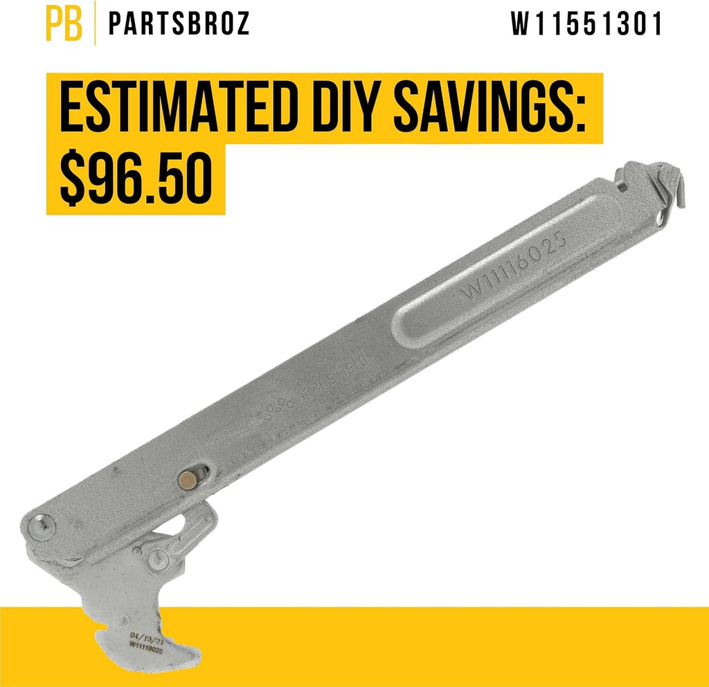 Dryer Door Hinge Assembly for Maytag MED7230HC0