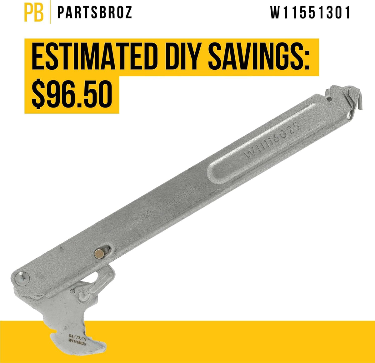 Dryer Door Hinge Assembly for Maytag MED7230HC0