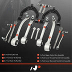 A-Premium 12Pcs Front Suspension Kit, Sway Bar Link, Tie Rod End