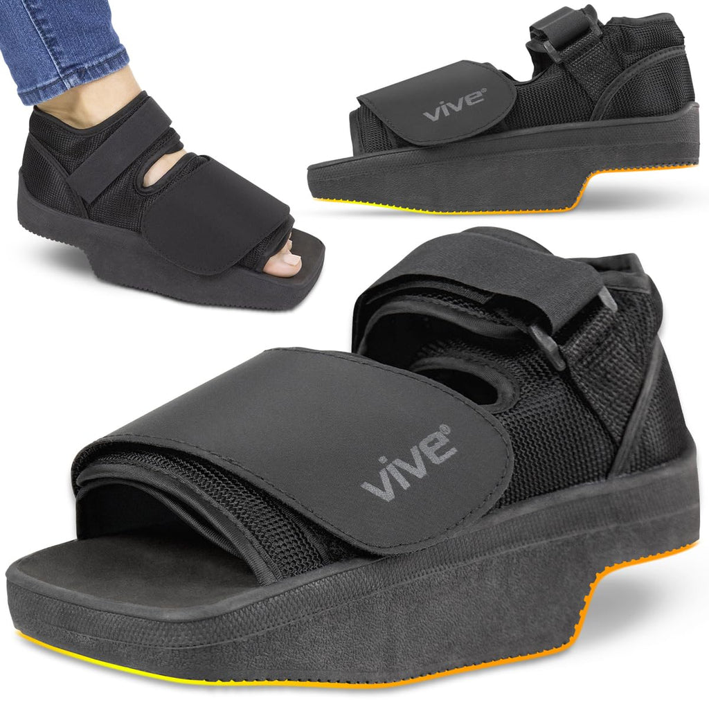 Wedge Post-Op Shoe - Offloading Boot for Heel or Ankle Pain - Medical