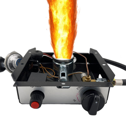3 Bolt Pyramid Patio Heater Glass Tube Control Box Assembly GSH BFC SGT HLDS01 (60000 BTU Heat Upgrade)