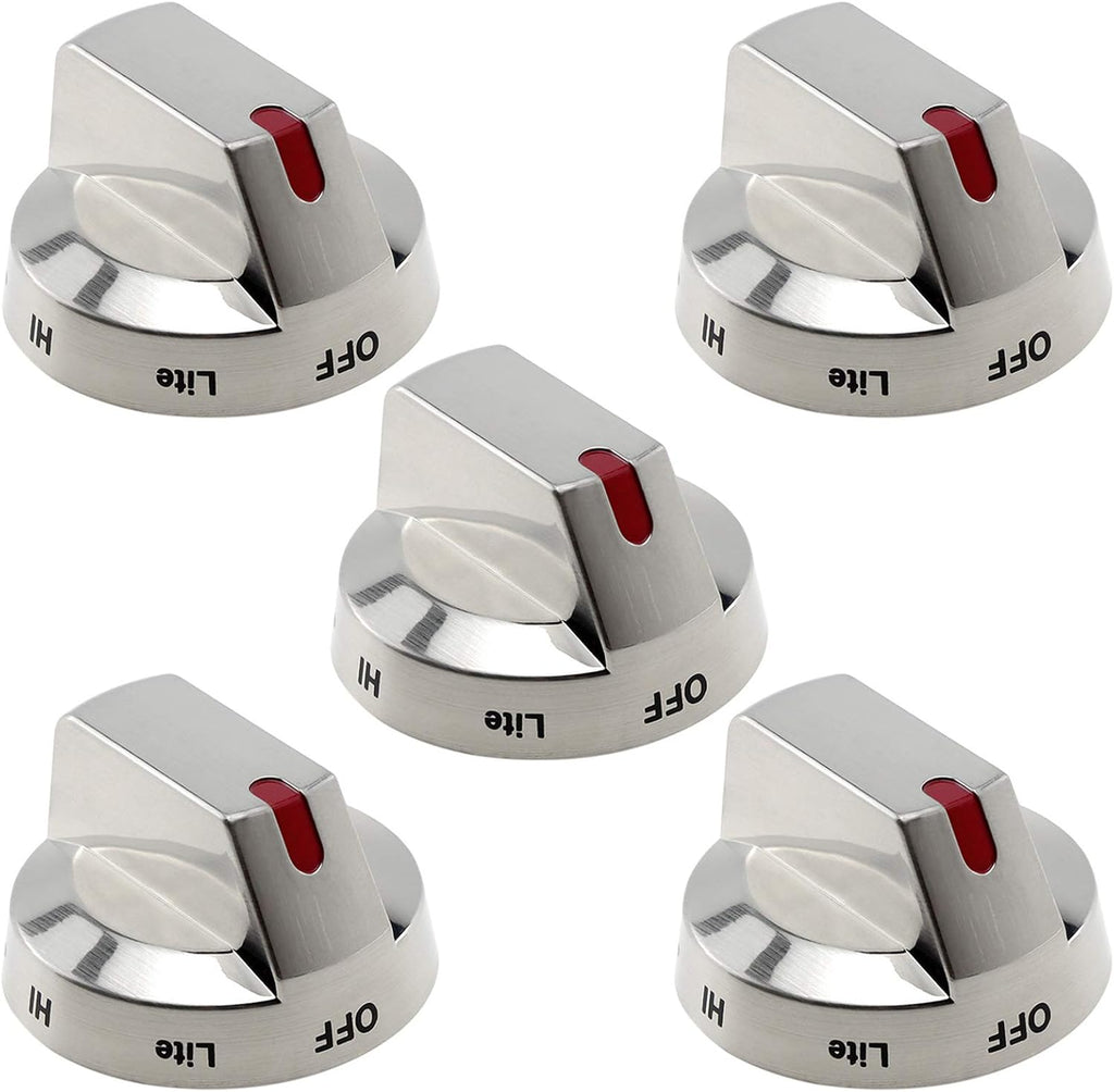 DG64-00473A Gas Stove Control Knob Replacement for Samsung Oven Range, 5Pcs
