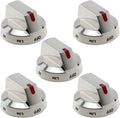 DG64-00473A Gas Stove Control Knob Replacement for Samsung Oven Range, 5Pcs
