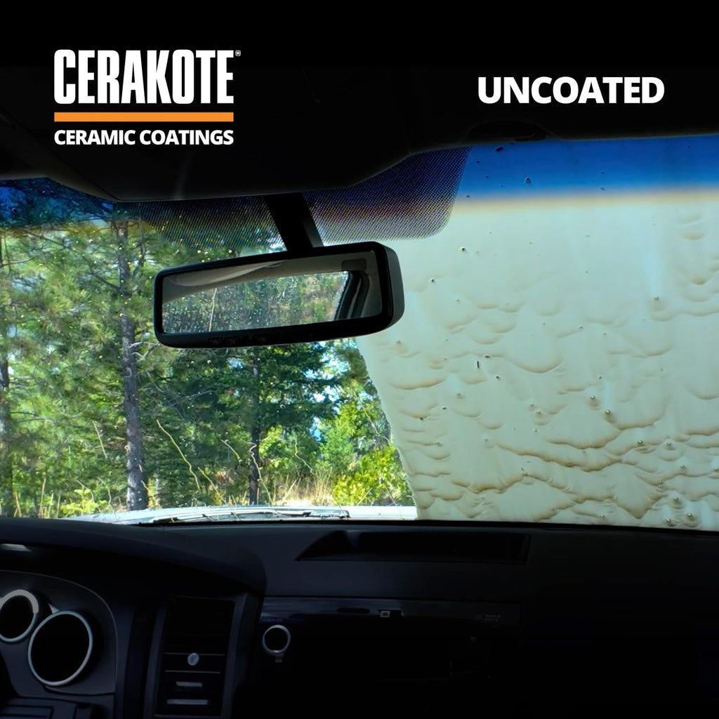 Ceramic Glass Coat Protectant, Rain Repellent for Cars, 4 Wipes | Hydrophobic windshield and window treatment