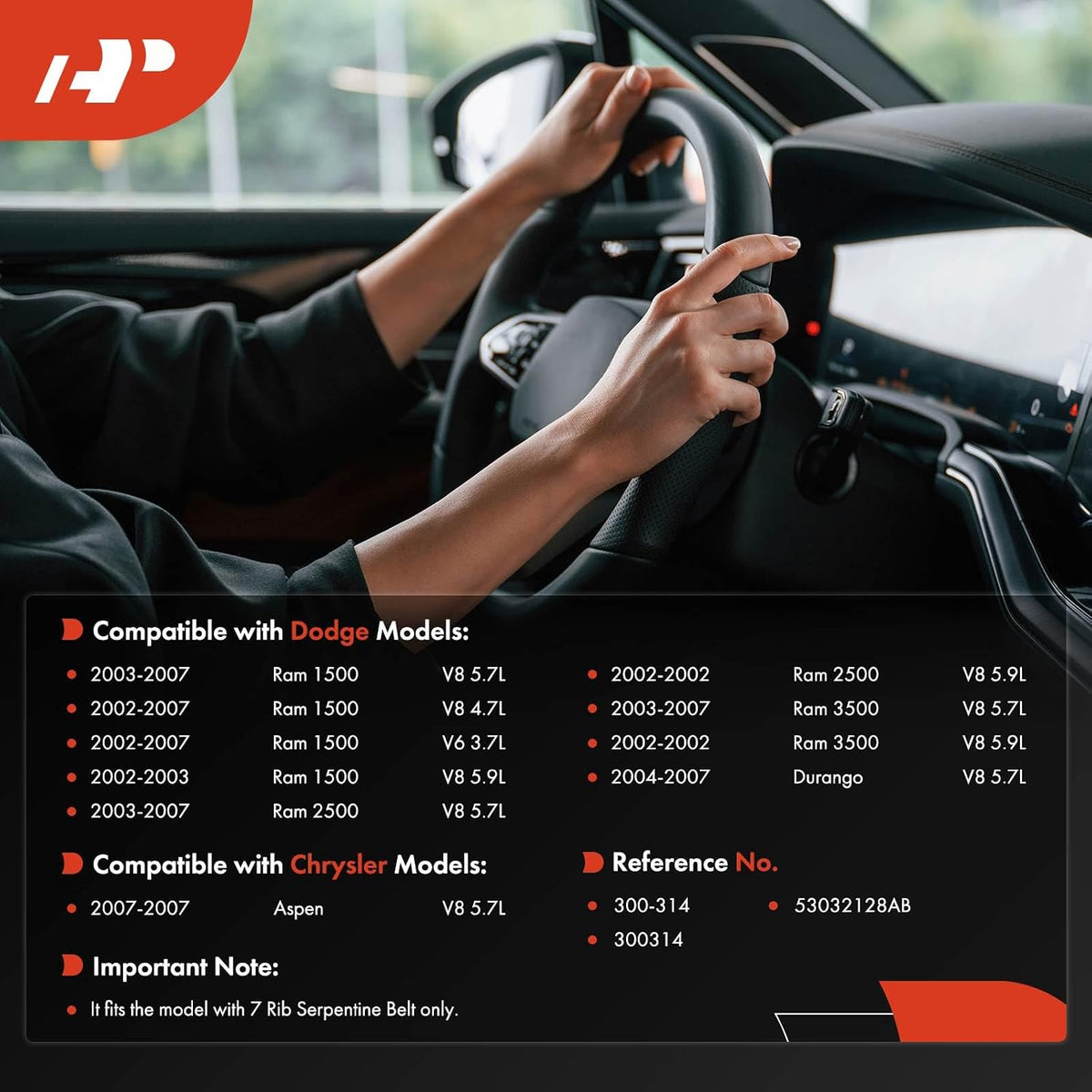 A-Premium Power Steering Pump Pulley