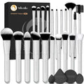 Makeup Brushes Set, Mlemle Professional 25 Pcs Makeup Kit, Include Foundation Powder Blush Concealers Eye shadows 21