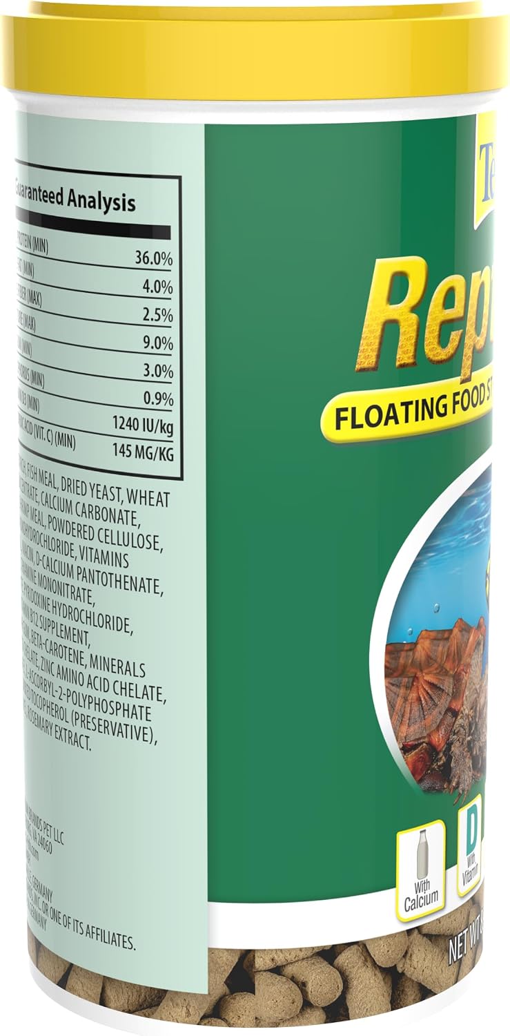 ReptoMin Jumbo Floating Food Sticks, 8.47 Ounces (240 Grams), Soft Stick Food Formulated for Larger Aquatic Turtles