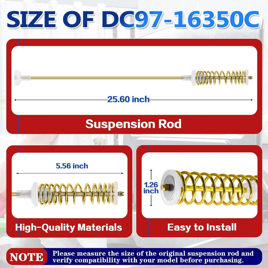 WA44A3405AV/A4 WA44A3405AW/A4 Washer Suspension Rod Fit for Sam-Sung