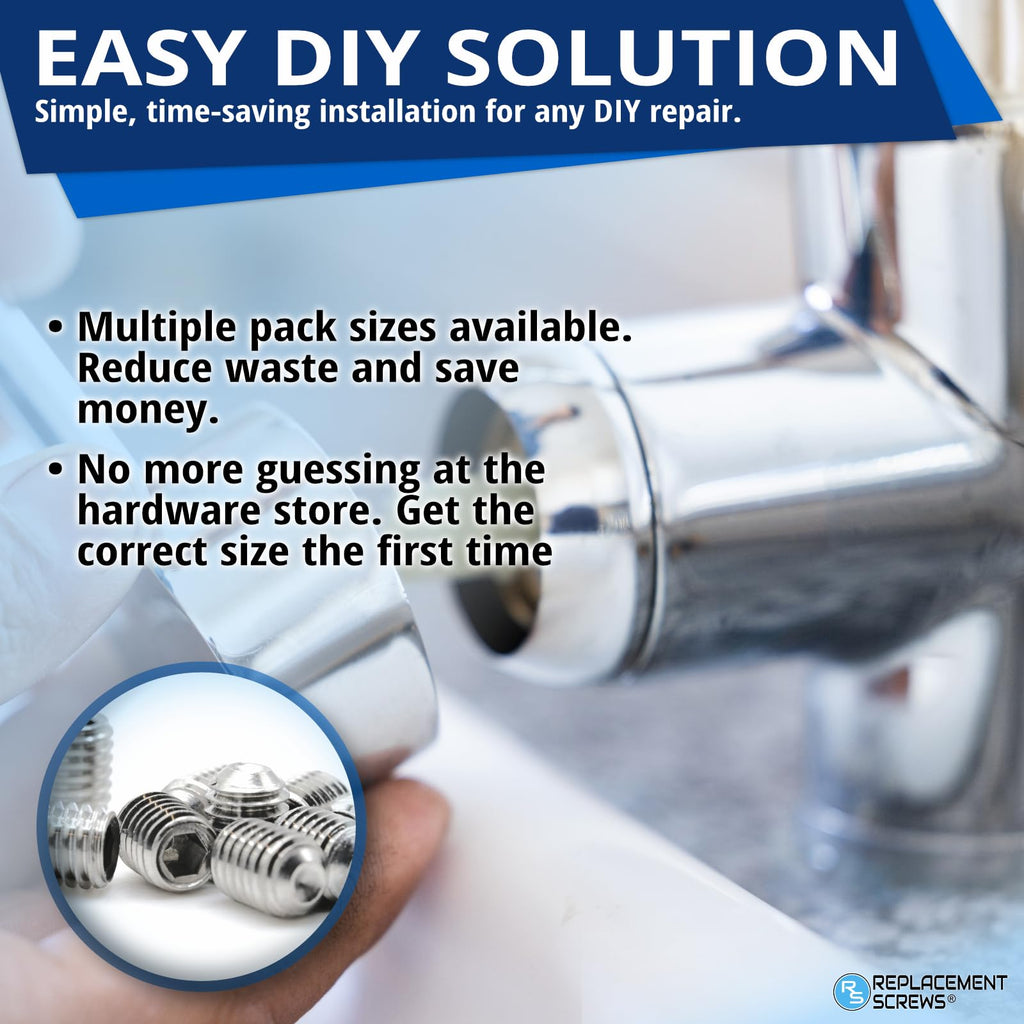 ReplacementScrews Set Screws Compatible with Delta RP25620