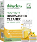 Heavy Duty Dishwasher Cleaner & Deodorizer Tablets, 20g*12 Pack