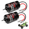 2PC 35T Waterproof RS550 Brushed RC Motor for 1/10 RC