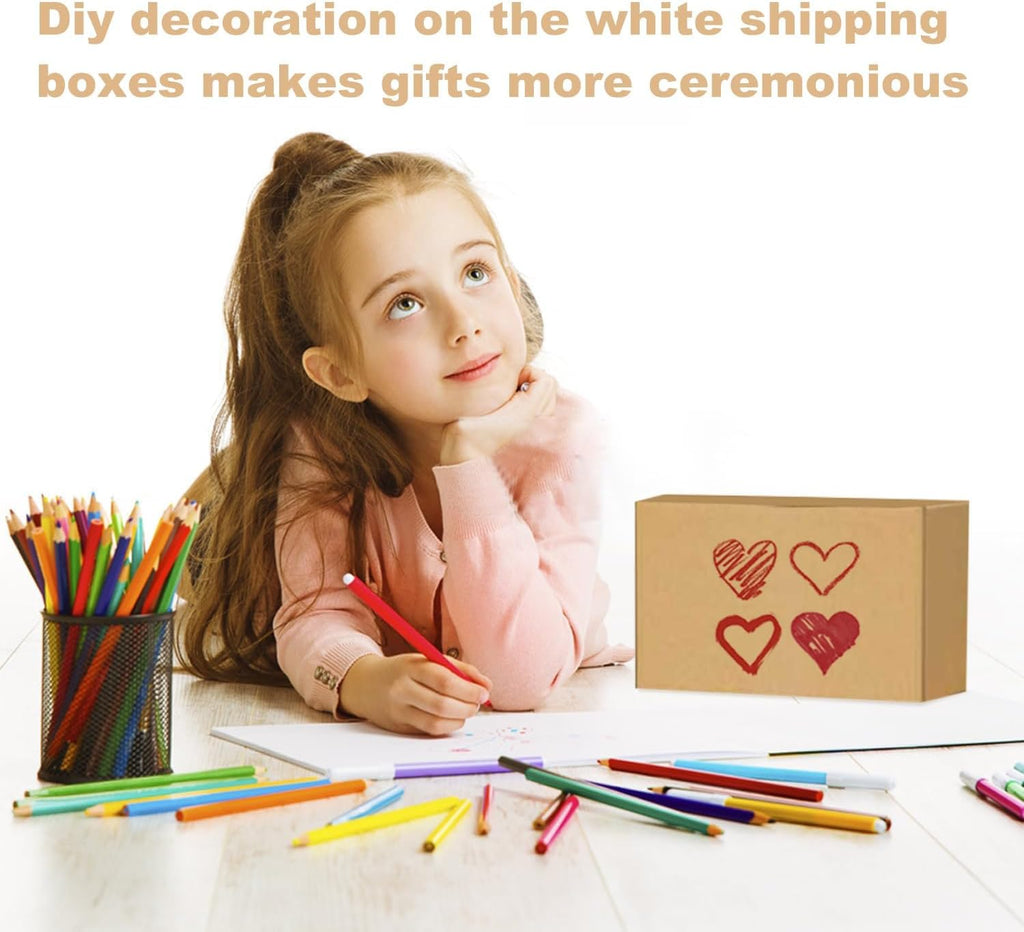 Shipping Boxes,8x6x6 Small Shipping Boxes,Each shoe boxes cardboard.