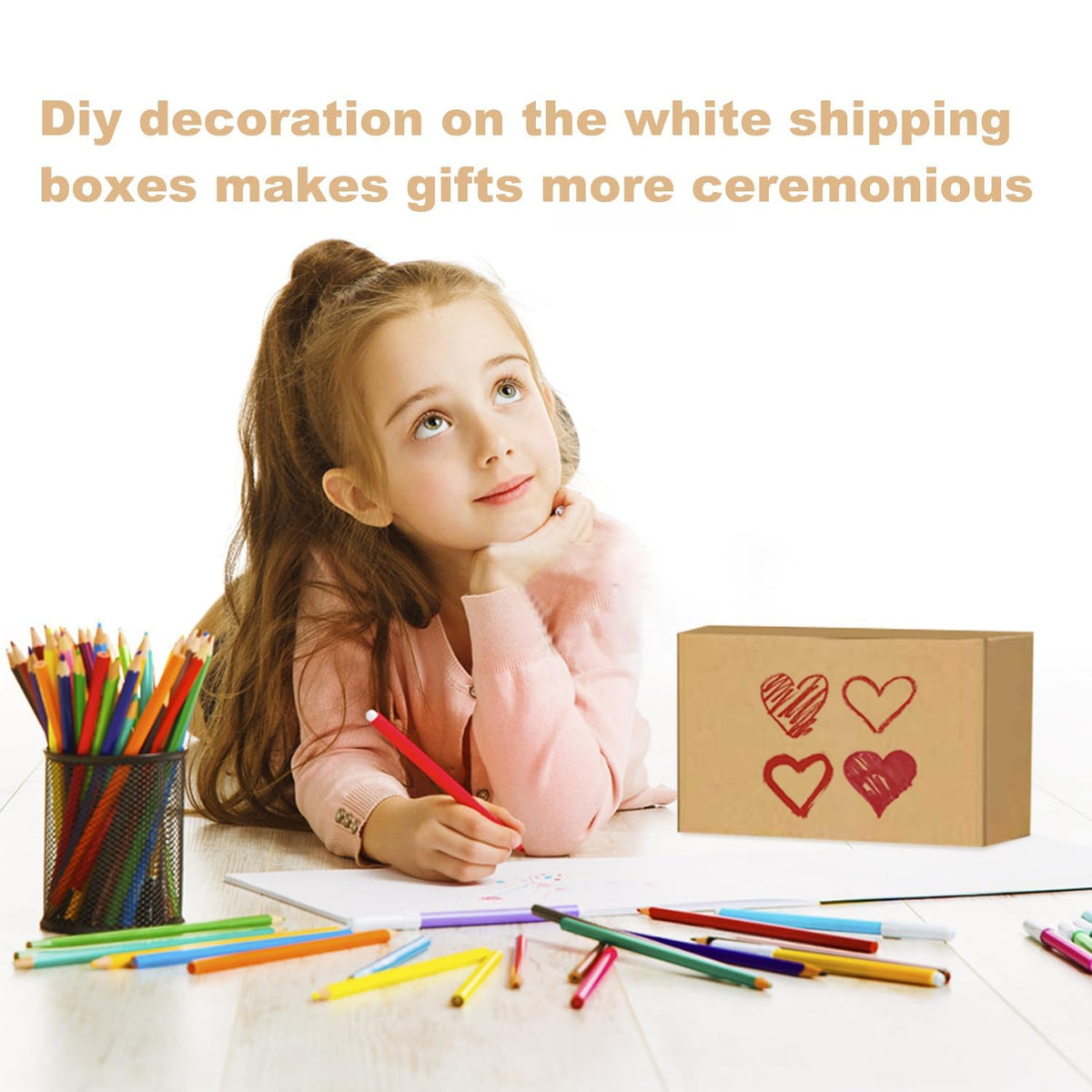 Shipping Boxes10x7x5 Small Shipping Boxes, Each shoe boxes cardboard.