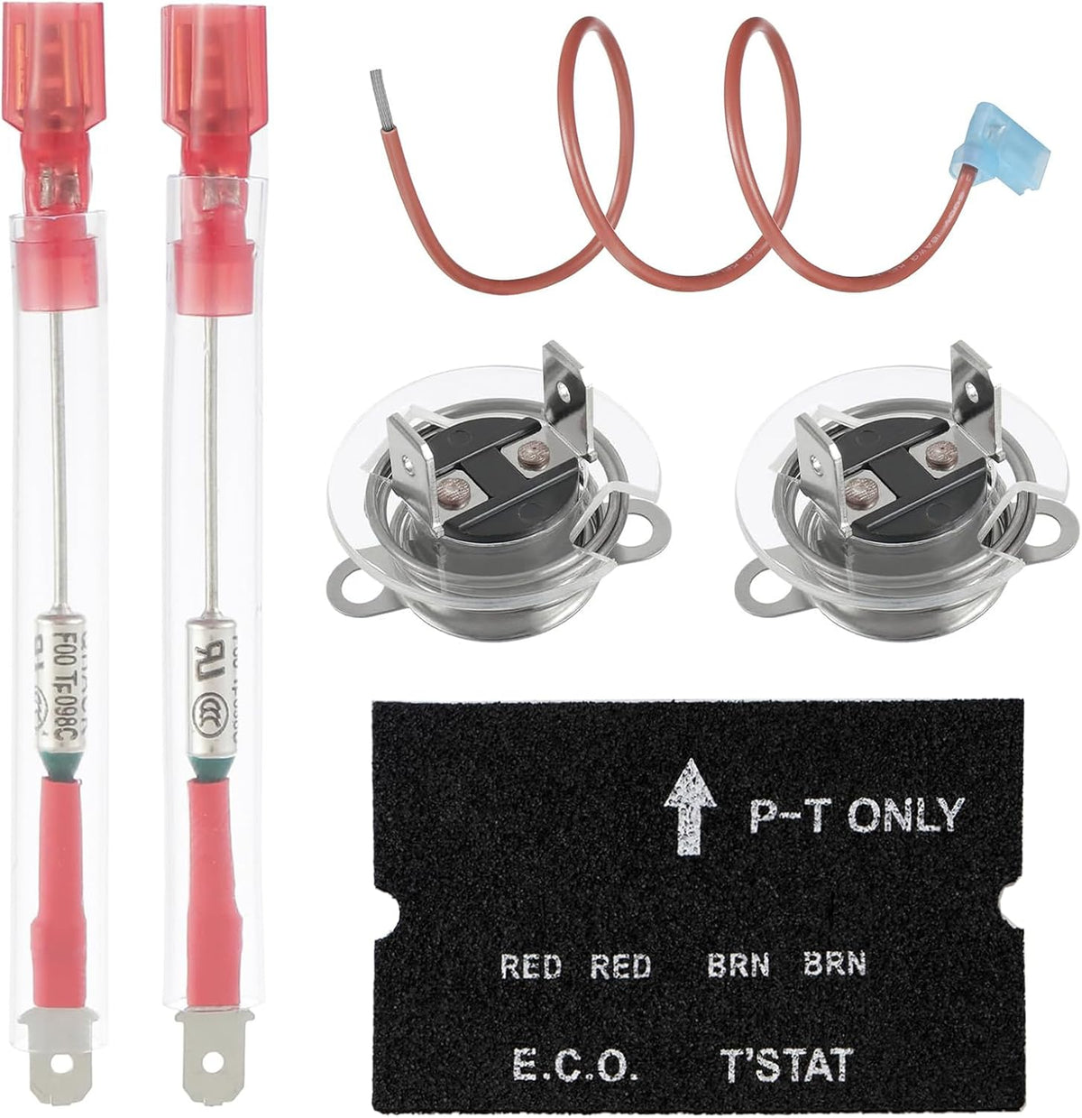 91447 93866 RV Water Heater Thermal Cutoff & ECO Thermostat Kit