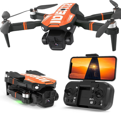 GPS Drone with Camera for Adults Professional, Auto Return Follow Me FPV Video Drones with Brushless Motor, Circle