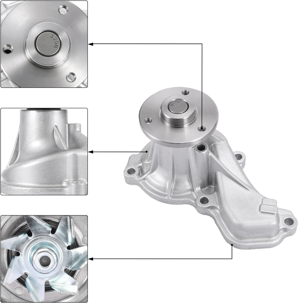AULINK 19200RNAA01 Water Pump 1.8L L4 For Honda Civic DX EX LX GX 2006-2011
