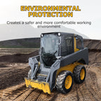 ECOTRIC Door Glass Compatible with John Deere D & E Series