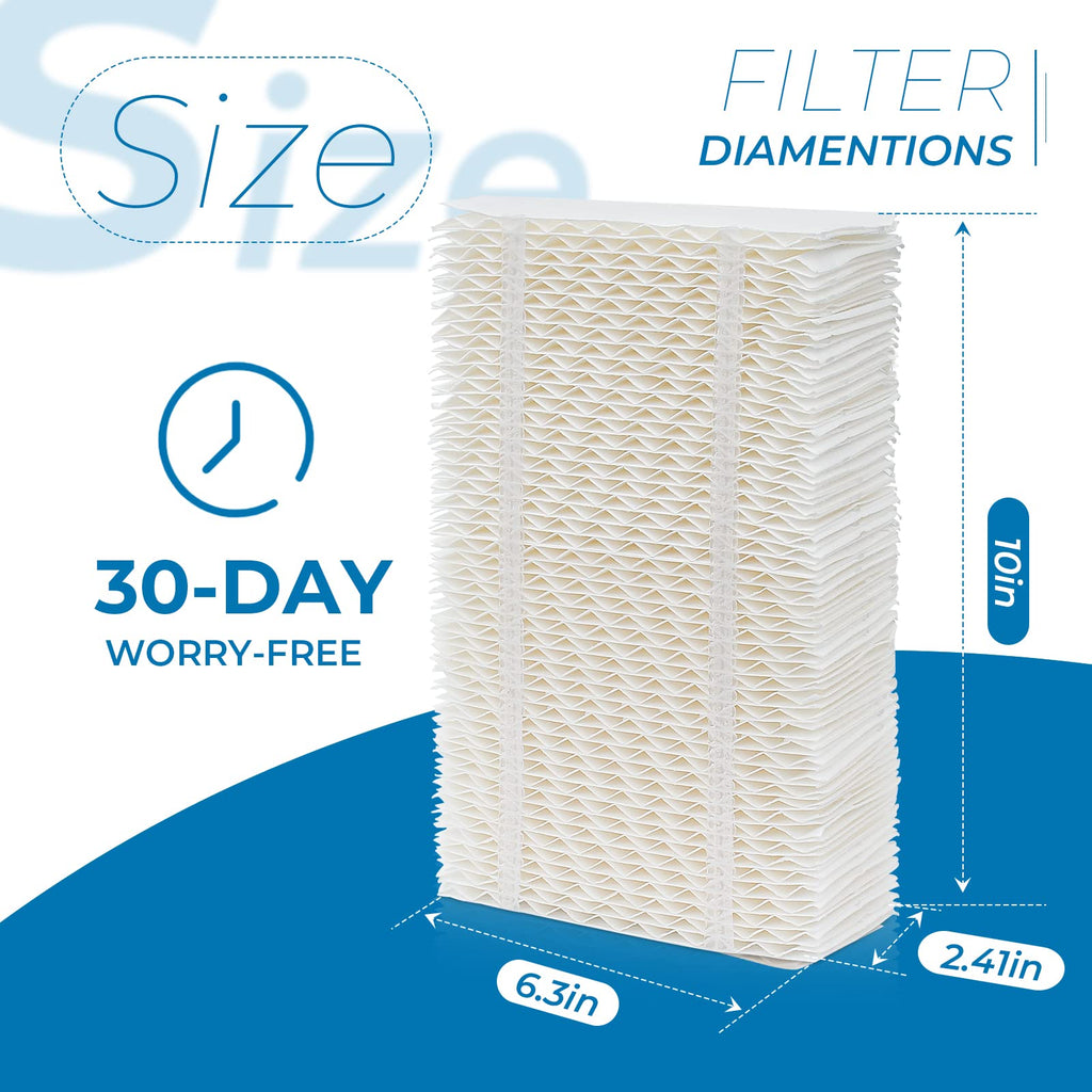 HDC411 Humidifier Wick Filter Replacement for AIR-CARE Essick Air, 4 Pack