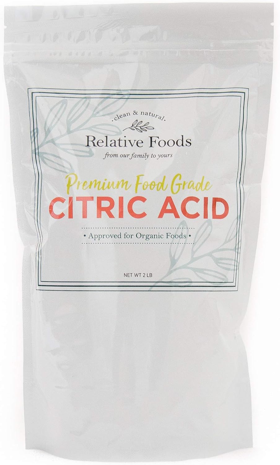 Food Grade Citric Acid Powder, 2 lb