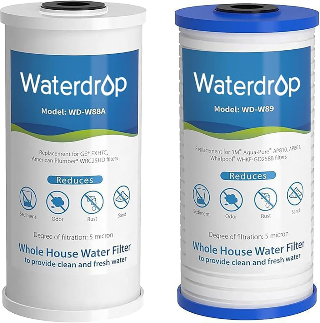 WF10PG Whole House Water Filter for WHF21-PG 10 x 4.5 System