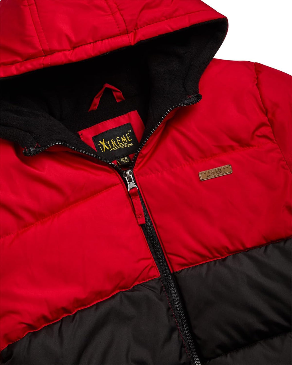 Boys Puffer Jacket Fleece-Lined Winter Coat with Hat | Warm Wind and Water Resistant Outerwear, Soft Cozy Lining for