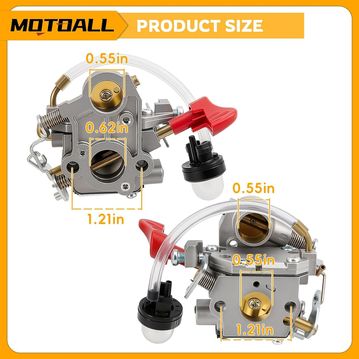 MOTOALL Carburetor Boot Air Filter Carb Adjustment Tool for Poulan Pro