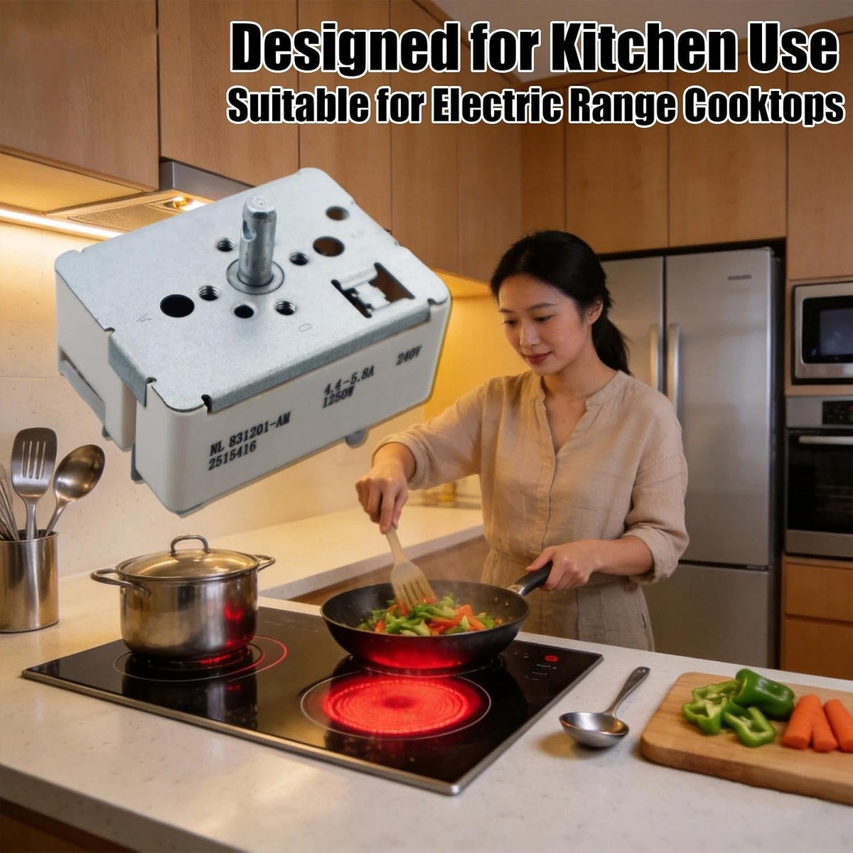 Stove Infinite Switch Fit for Whirlpool Maytag KitchenAid