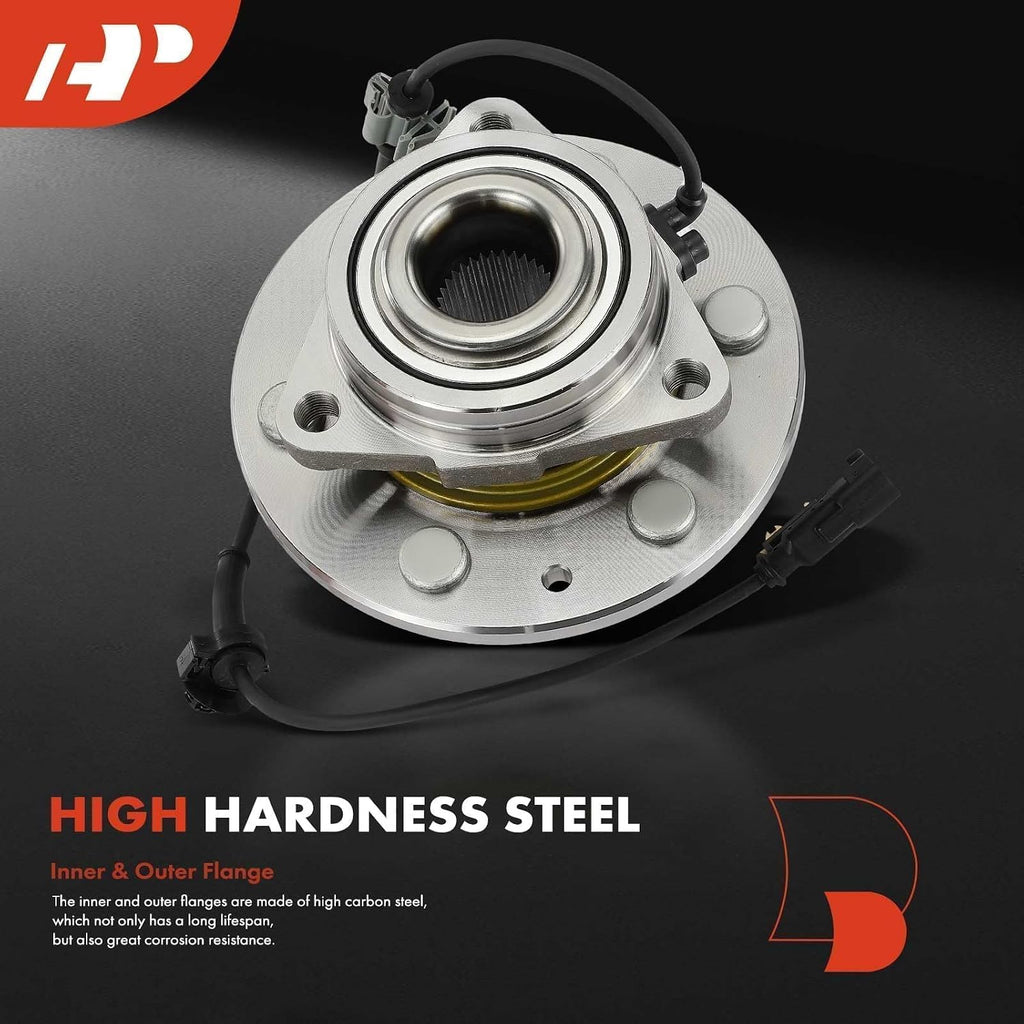 A-Premium Front Wheel Bearing Hub Assembly for Chevy Silverado 1500 14-18