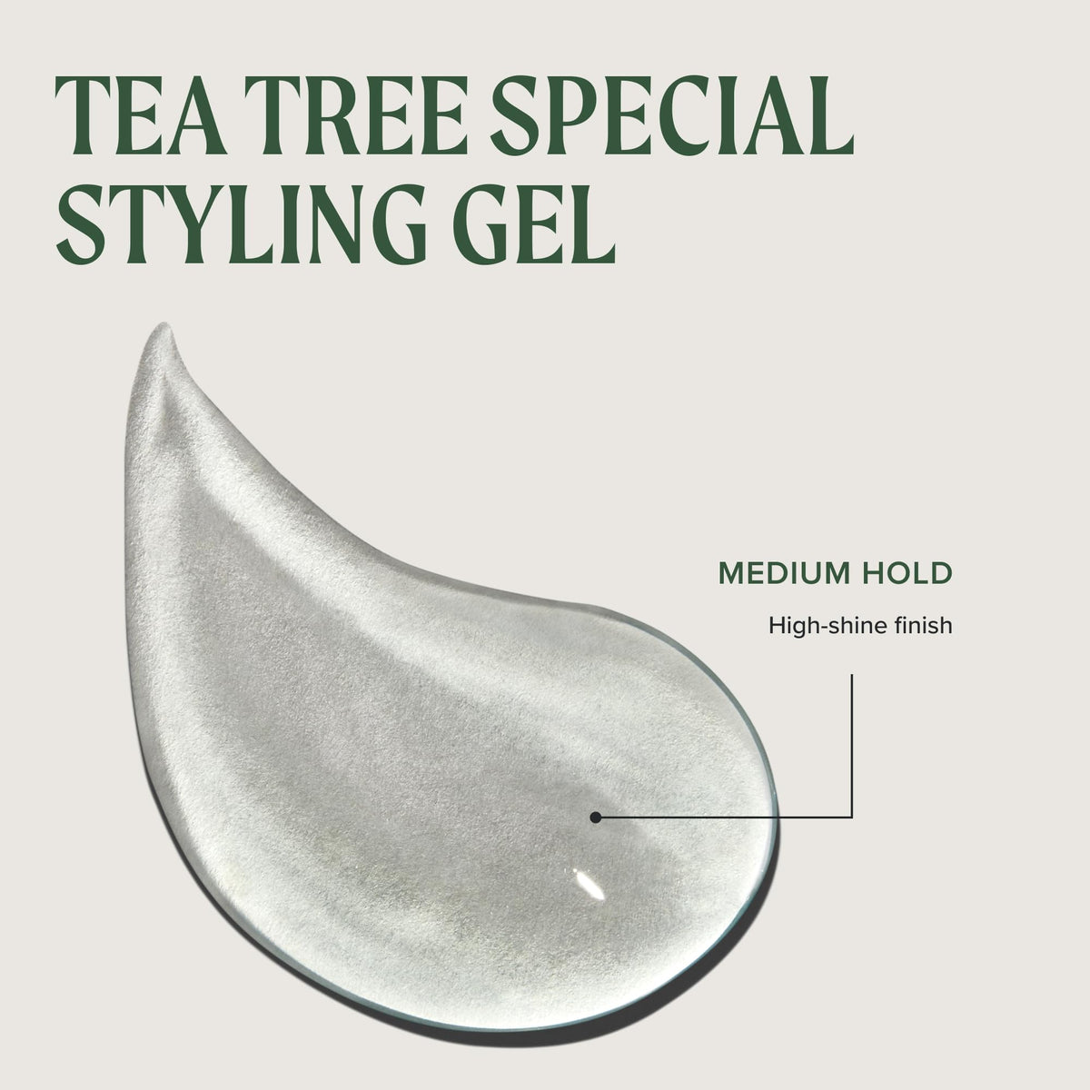 Styling Gel, Medium Hold, High-Shine Finish, For All Hair Types, 2.5 fl. oz.