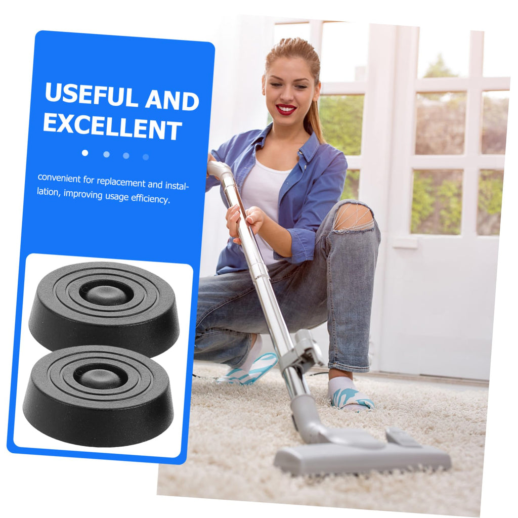 12pcs Rubber Vacuum Cleaner Replacement Wheels for 10mm Hole