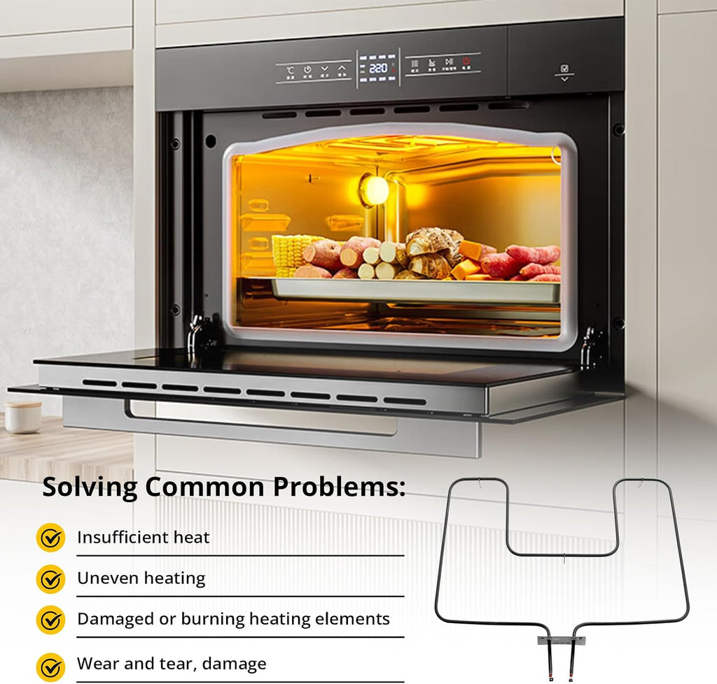 Bake Element Fits for Frigidaire AP5590131 PS3633414 Oven Range 318255006 318255002 5303310512 CH7865