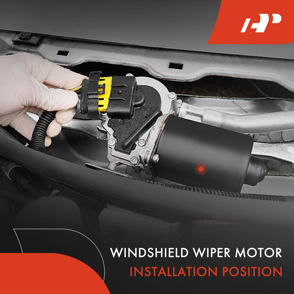 A-Premium Front Windshield Wiper Motor Compatible with Toyota