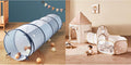 Kids Play Tent with Tunnel, Pop Up Play Tent with Ball Pits for Toddlers, Baby Tent with Carry Bag, Toddler Tents Indoor