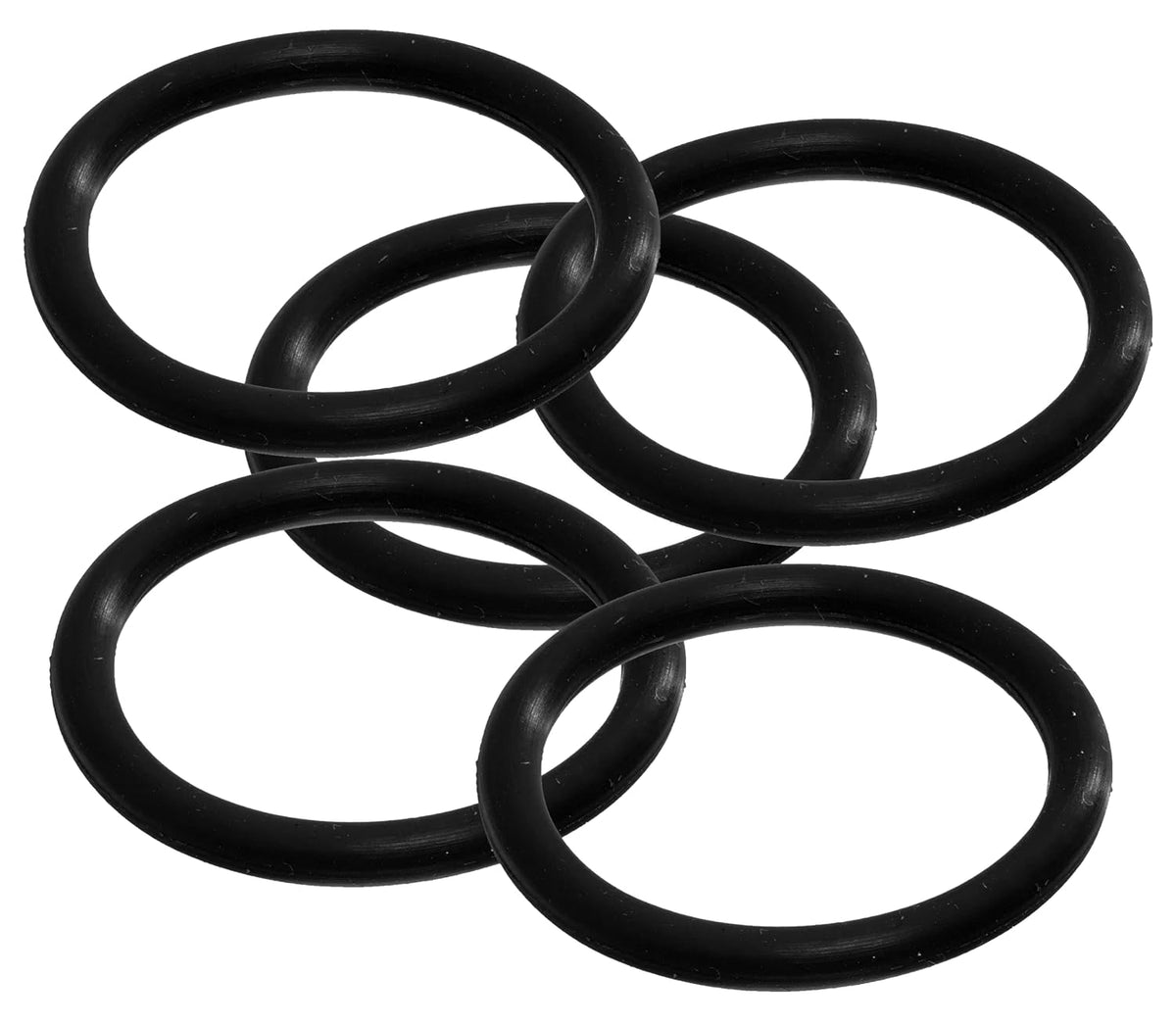 Sterling Seal & Supply 224 Buna/Nitrile O-Ring, 70A Durometer, Black, 1-3/4" ID, 2" OD, 1/8" Width (Pack of 5)