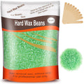 Hard Wax Beads for Brazilian Waxing, At Home Pearl Wax for Bikini, Face, Eyebrow, Legs - 300g (10 Oz) with 10 Wax