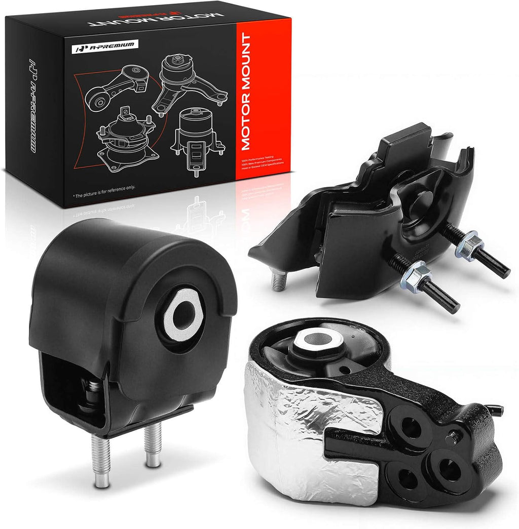 A-Premium Engine Motor Mount and Transmission Mount Kit, Set of 3