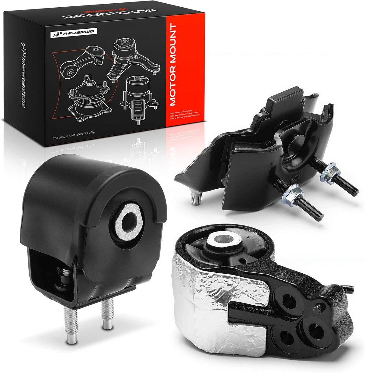 A-Premium Engine Motor Mount and Transmission Mount Kit, Set of 3