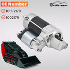 Tanqcheny 100-2179 Starter Motor Fits for Toro Loader Dingo 320-D TX525