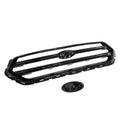 UnayKolb Front Bumper Grill Upper Glossy Black Grille For 2017 2018 2019 Ford Escape