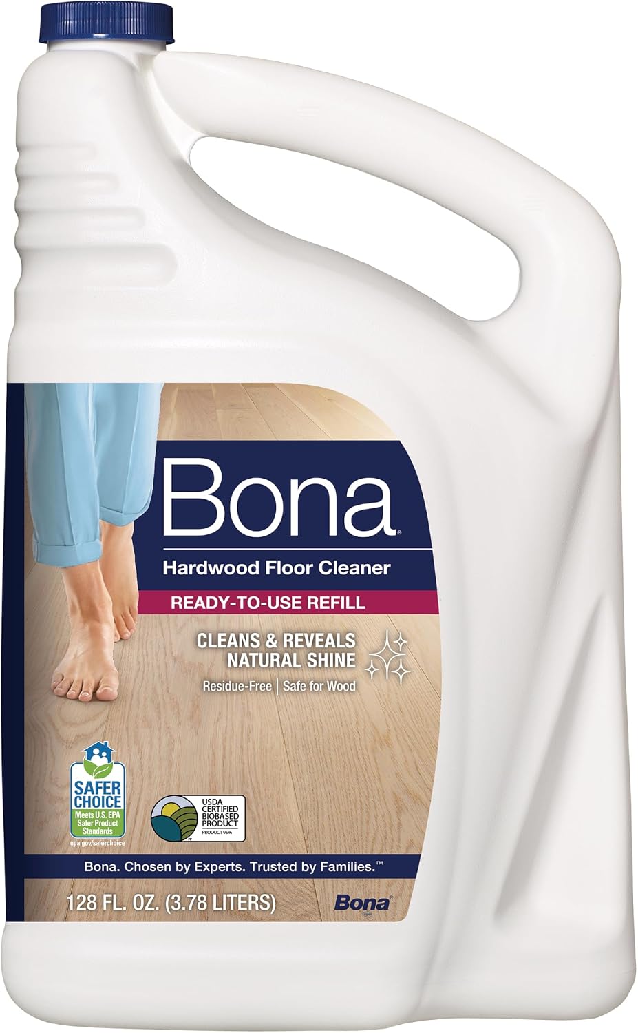 Hardwood Floor Cleaner Refill - 128 fl oz - Unscented