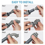1/2 Inch 10 ft Liquid Tight Conduit Kit, Flexible Electrical Conduit Kit
