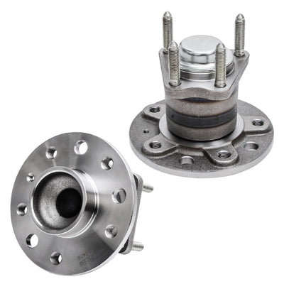Detroit Axle - Pair Rear Wheel Bearing Hubs for Saturn L100 L200 L300 LS